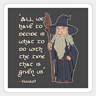 Gandalf Quote Magnet